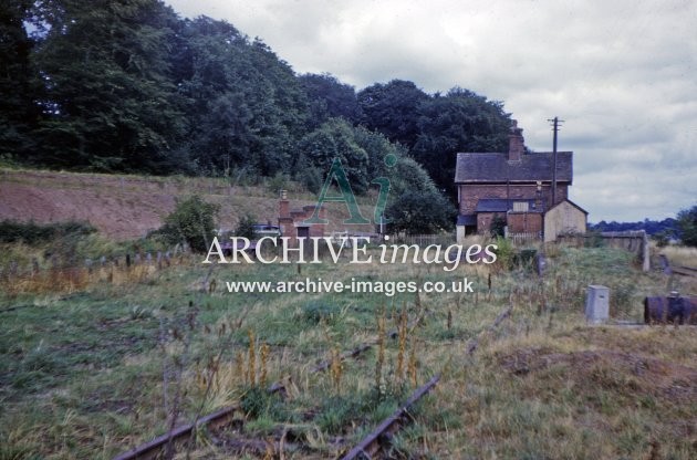 Easton Court Railway Station Goods Yard 1961