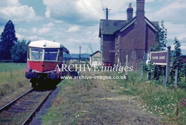 Easton Court Railway Station 1961