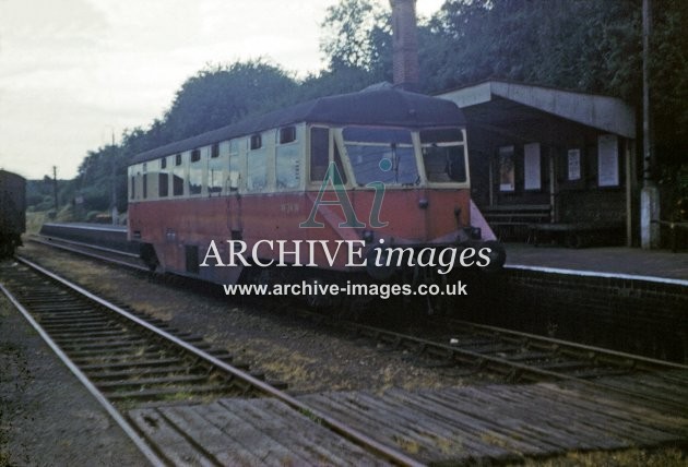 Newnham Bridge Railway Station c1961