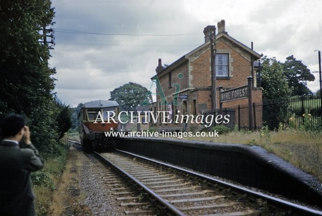 Wyre Forest Railway Station 1961