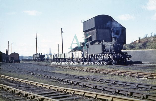 Kidderminster Engine Shed Yard 1962