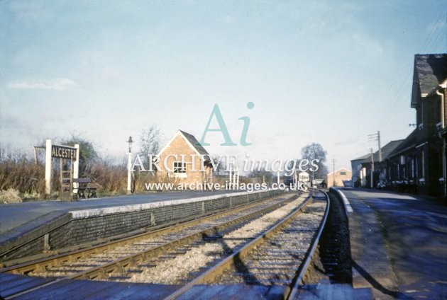 Alcester Railway Station 1961