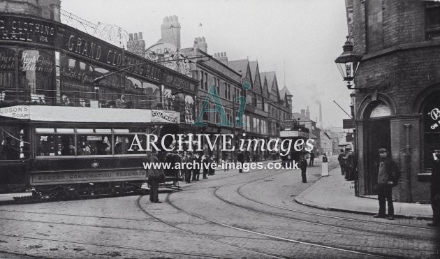 Station Street Burton-on-Trent c1915