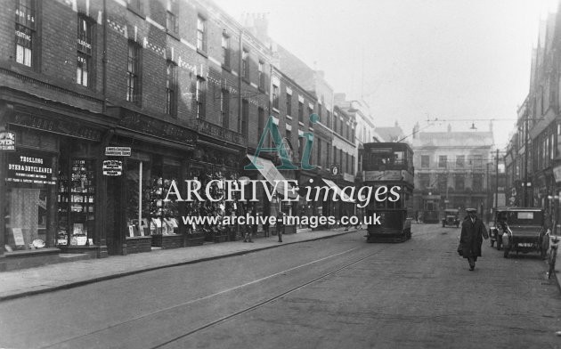 Station Street Burton-on-Trent c1920