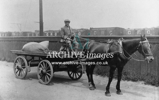 Stafford Delivery Cart Doxey Road Railway Sidings