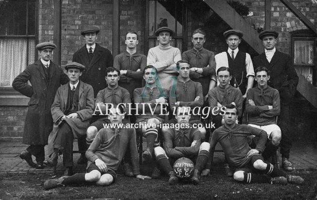 Stafford Amatteur Football Team 1913-14