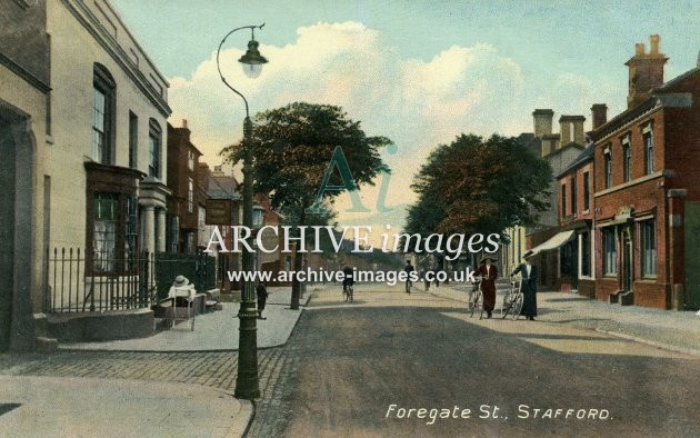 Stafford Foregate Street c.1910