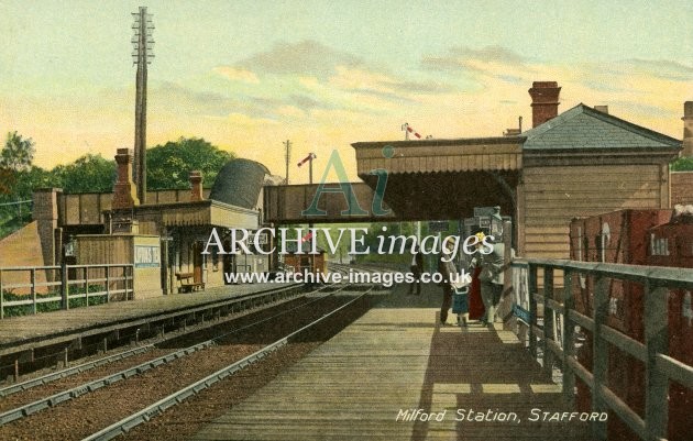 Stafford Milford Station c.1910