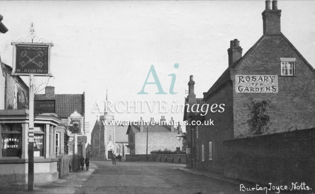 Burton Joyce Cross Keys Pub c1910