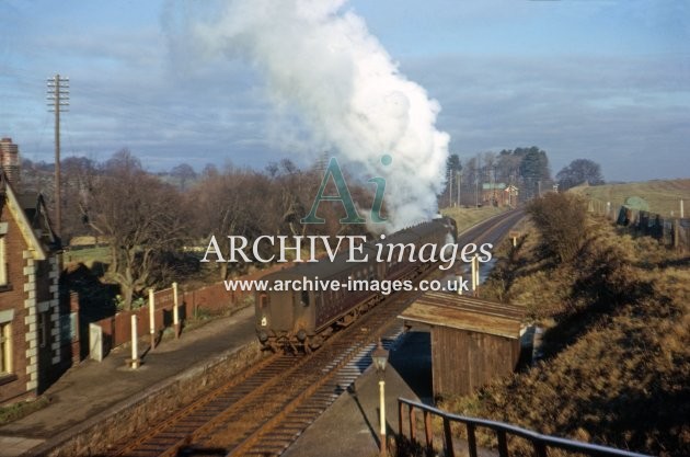 Llynclys station, Class 4MT 1.65