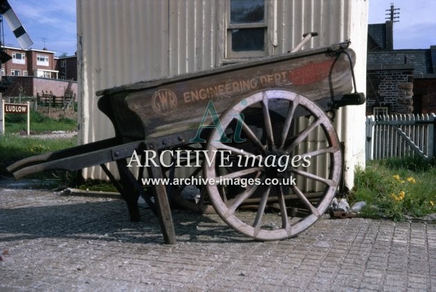 Ludlow GWR Engineering Dept cart 6.68