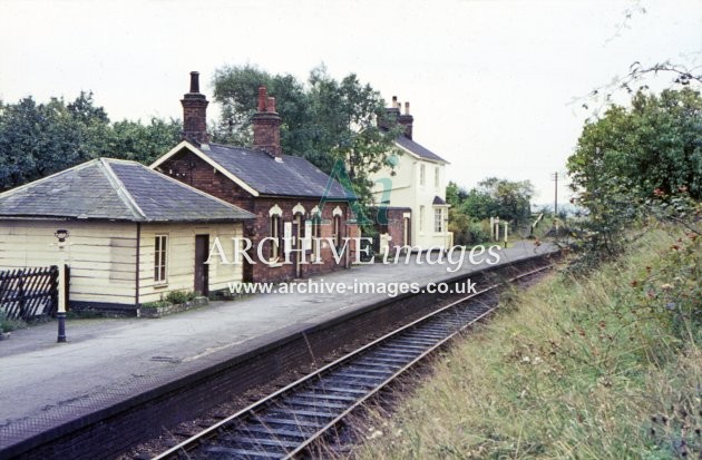 Alvechurch stn c1975