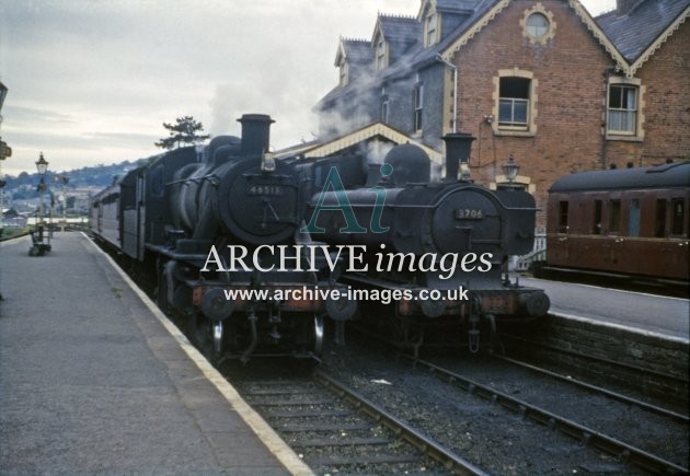 Brecon Nos 46513 & 3706 30.6.62