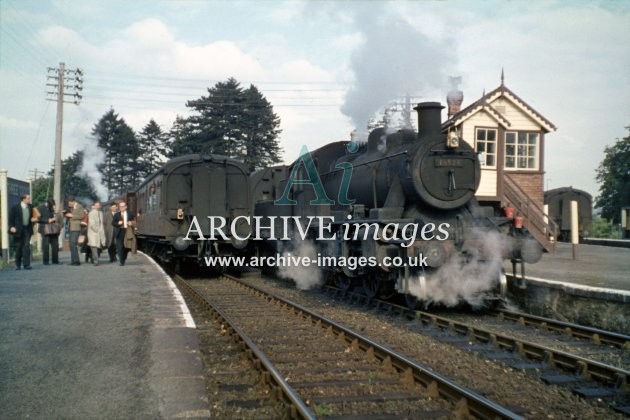 Three Cocks Jct No 46524 2.50 fr Moat Ln 12.10.62