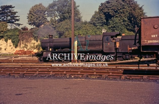 Devizes Station No 4991 Cobham Hall 1961