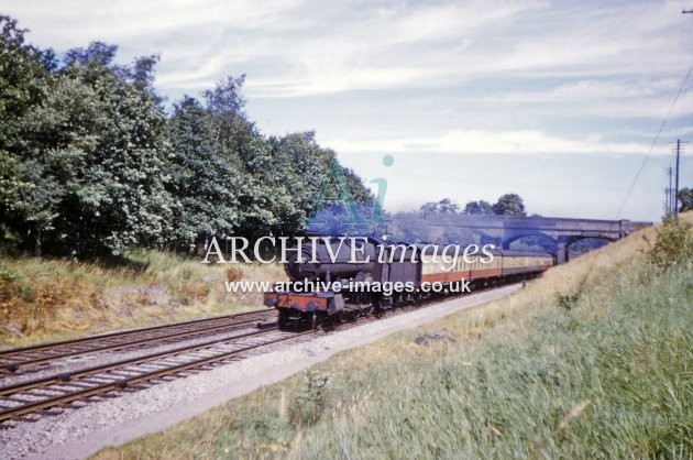 Train at Lydeway 1960