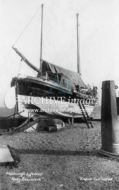 Aldeburgh lifeboat Abdy Beauclerk