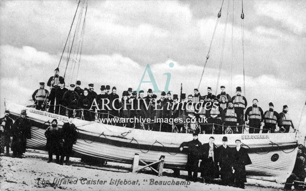 Caister lifeboat, ill fated Beauchamp c1905