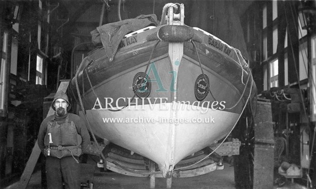 Dunbar lifeboat Sarah Kay (Skateraw) c1930