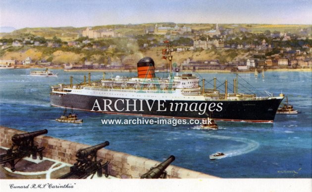 RMS Carinthia, Cunard Line