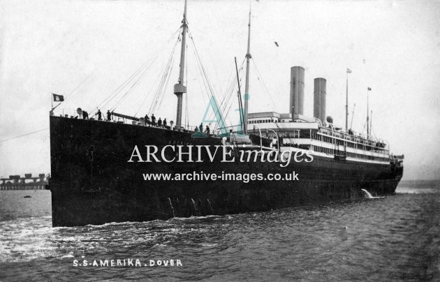 SS Amerika, Dover