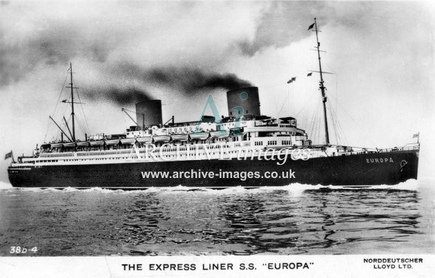 SS Europa, Norddeutscher Lloyd Ltd