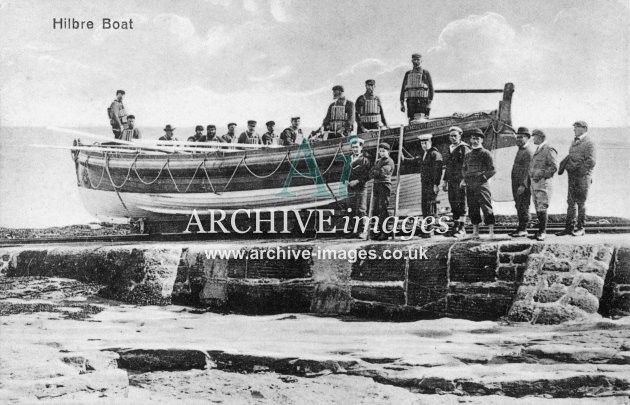 Hilbre lifeboat c1905