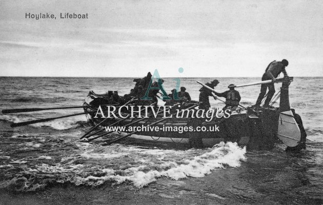 Hoylake lifeboat c1908