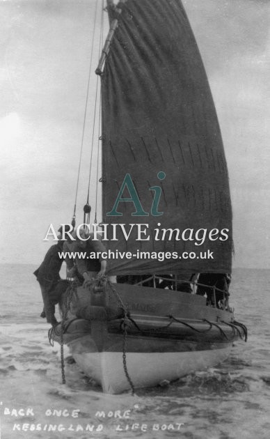 Kessingland lifeboat, back once more c1930
