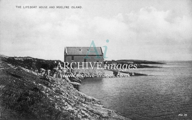 Moelfre lifeboat house c1920