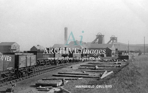 Mansfield Colliery c1910