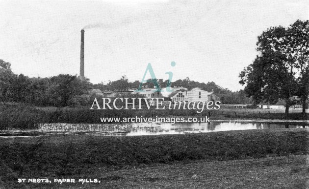 St Neots Paper Mills c1910