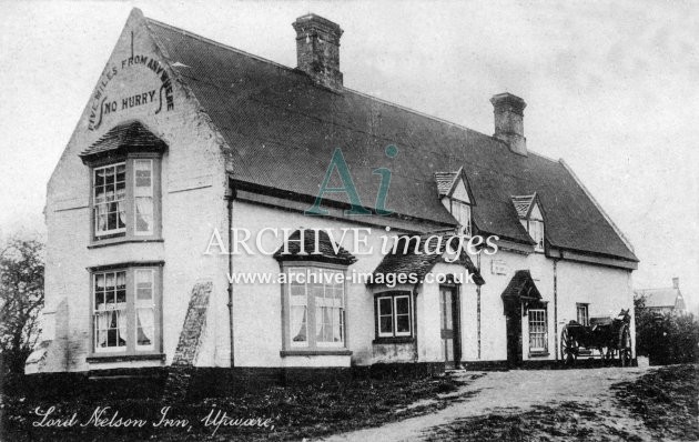 Upware, Lord Nelson Inn c1910