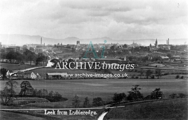 Leek from Ladderedge c1910