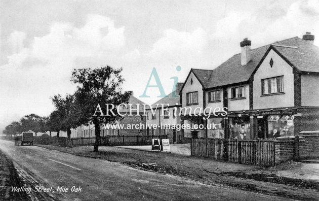 Mile Oak, Watling Street c1930
