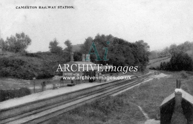 Camerton station c1906