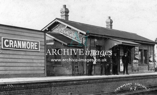 Cranmore GWR station c1908