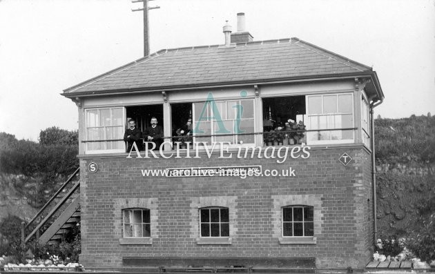 Keinton Mandeville Signal Box c1910