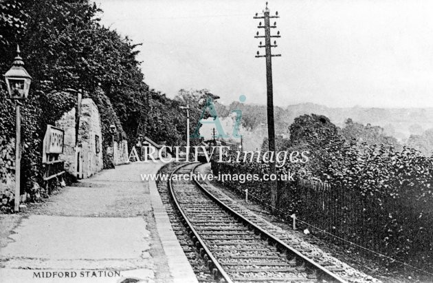 Midford station c1905