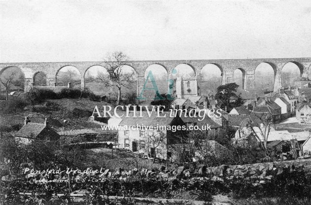 Pensford GWR viaduct c1908