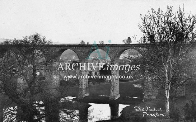 Pensford GWR viaduct c1910