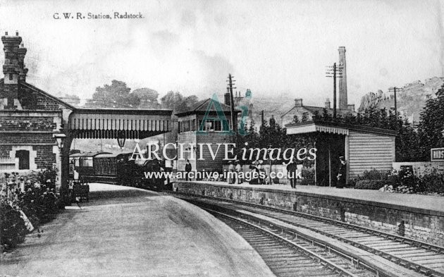 Radstock GWR station c1905
