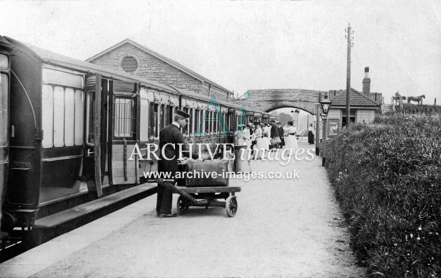 Wookey station GWR c1910