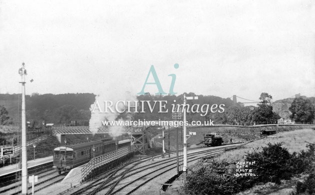 Ashton Gate Halt, Bristol & GWR SRM c1908