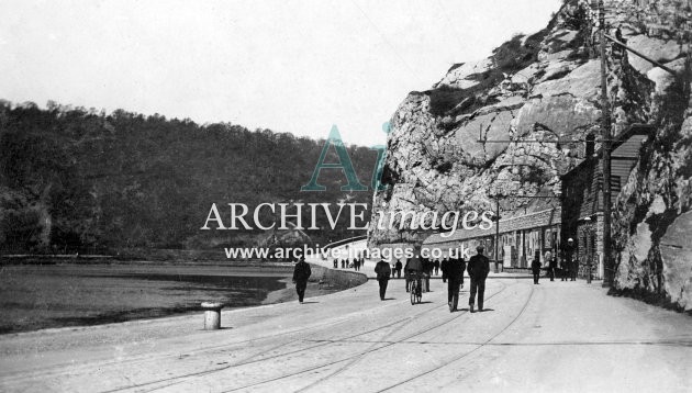 Hotwells station from Bridge Valley Rd, Bristol c1908