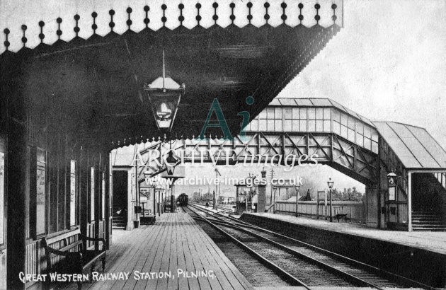 Pilning station GWR c1905