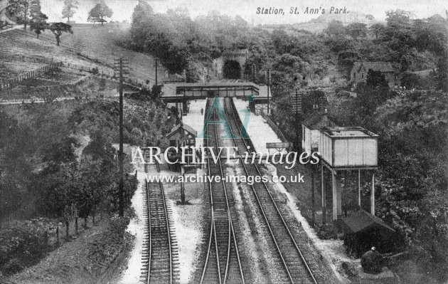 St. Ann's Park station, Bristol c1905