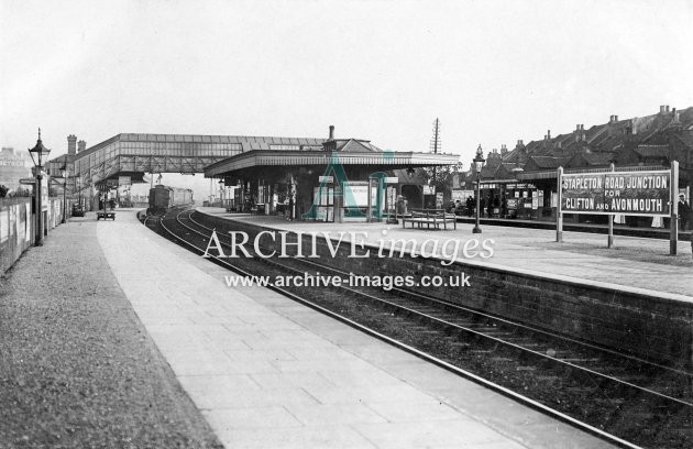 Stapleton Road Junction station GWR c1907
