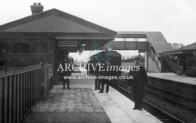 Langport East station & GWR SRM c1907