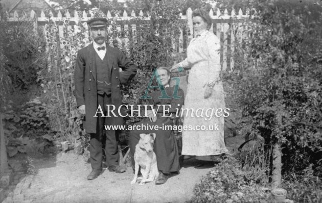 Adlestrop stationmaster & family c1906